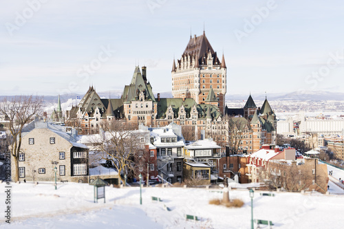 Beautiful Historic Chateau Frontenac in Quebec City