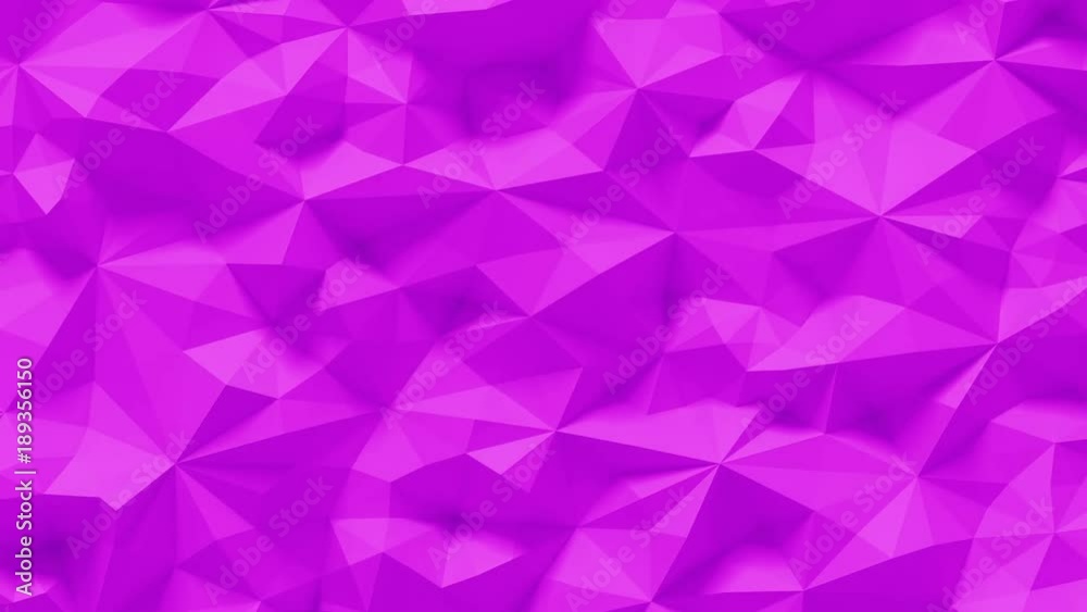 Abstract Polygonal Geometric Surface Loop 6E: clean soft parametric low poly motion background of shifting pink purple feminine magenta triangles. 4K UHD, FullHD, seamless loop. Abstract Polygonal Geometric Surface Loop 6E: clean soft parametric low poly motion background of shifting pink purple feminine magenta triangles. 4K UHD, FullHD, seamless loop.