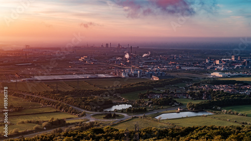 Wilton Works from Eston Nab, Middlesbrough
