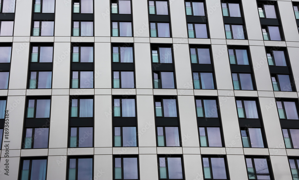 abstract facade windows on modern building abstract facade windows on modern building