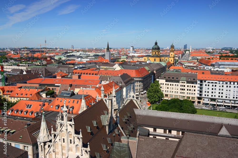 Obraz premium Munich cityscape, Germany