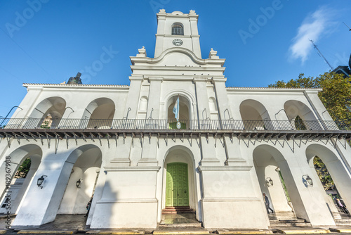 Cabildo building in Buenos Aires, Argentina photo