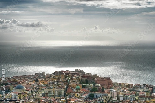 veduta panoramica di napoli photo