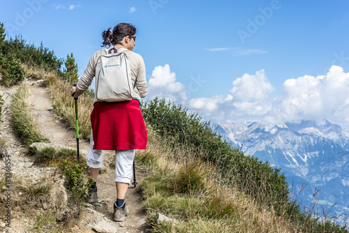 Patscherkofel peak near Innsbruck, Tyrol, Austria. photo