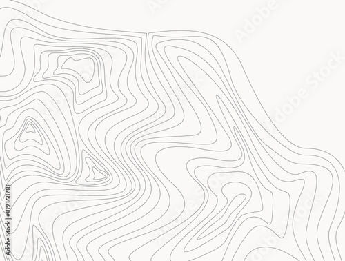 Topographic lines and contours, concept of a conditional geography scheme