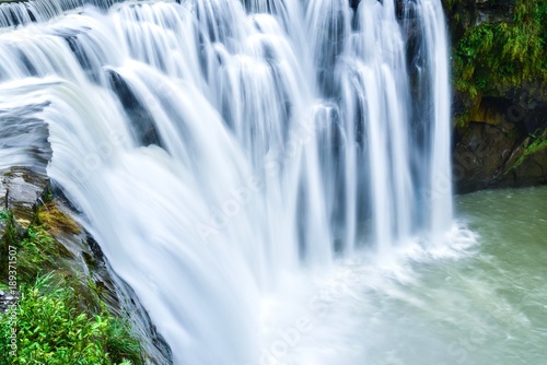 Shifen Waterfall in Pingxi District  Taiwan