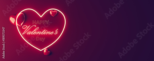 Valentines Card , Heart shape