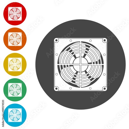 Exhaust fan icon 