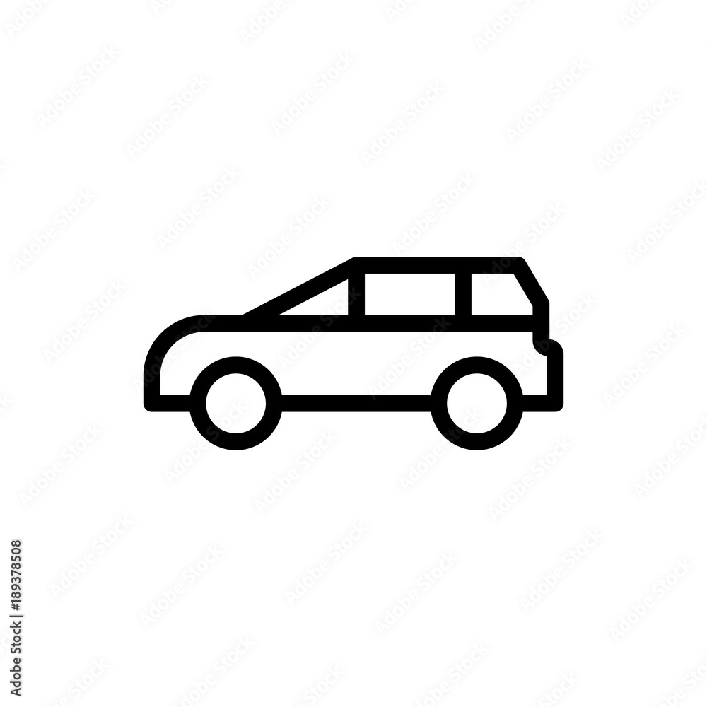 Car flat icon