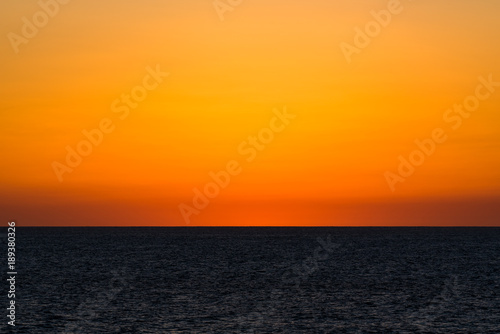 Sunset at Sea © Derek