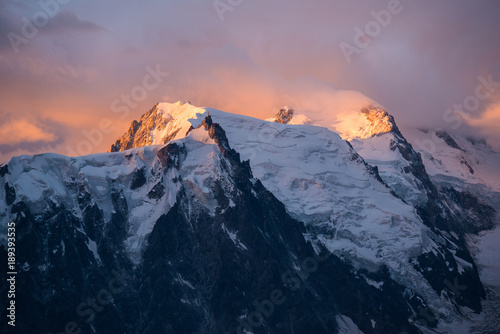 Aiguille du Midi and Mont Blanc  France