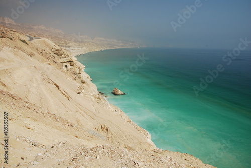 Côte le long de la mer d'Arabie photo