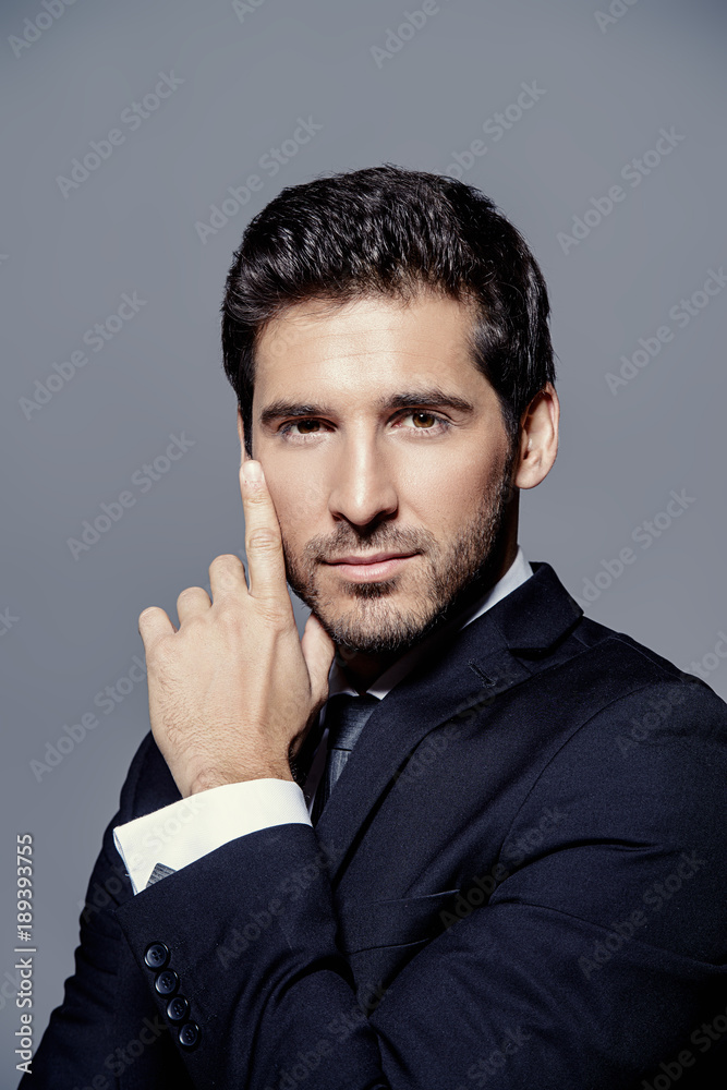 serious contemporary businessman serious contemporary businessman