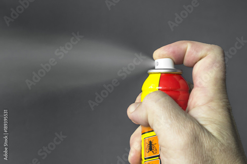 Aerosol for the control of insects. photo