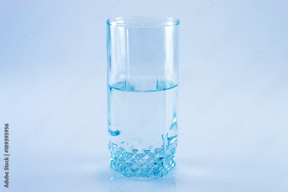 Glass of Water isolated on a white background Glass of Water isolated on a white background