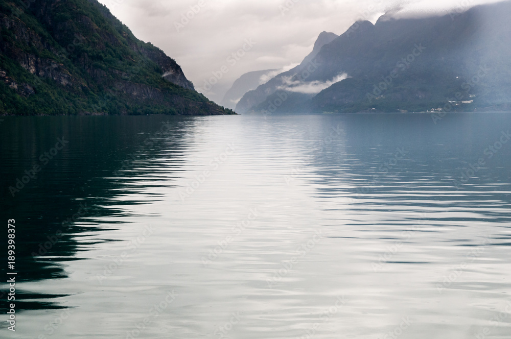 Näroyfjord in Norwegen