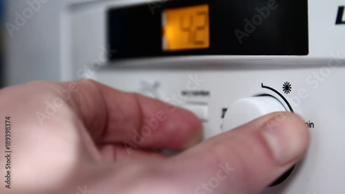 Using the water heater thermostat