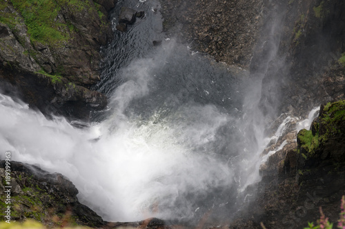 Wasserfall Voringfossen in Norwegen