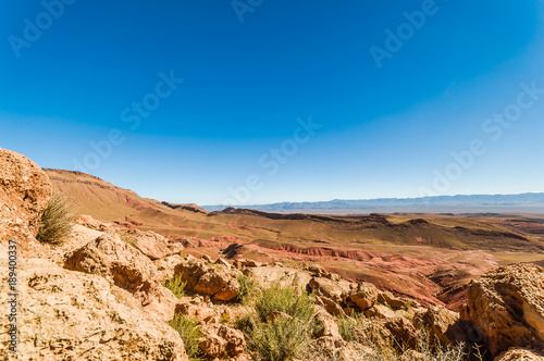 View on Mountain landscape by Dades in Morocco © streetflash