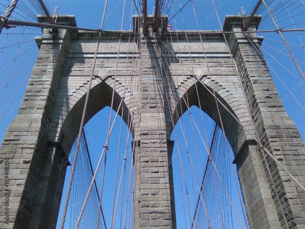 Naklejka premium Brooklyn Bridge