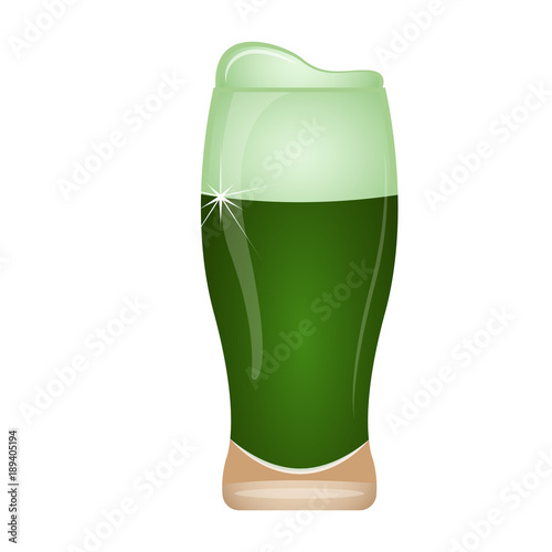 Beer glass image