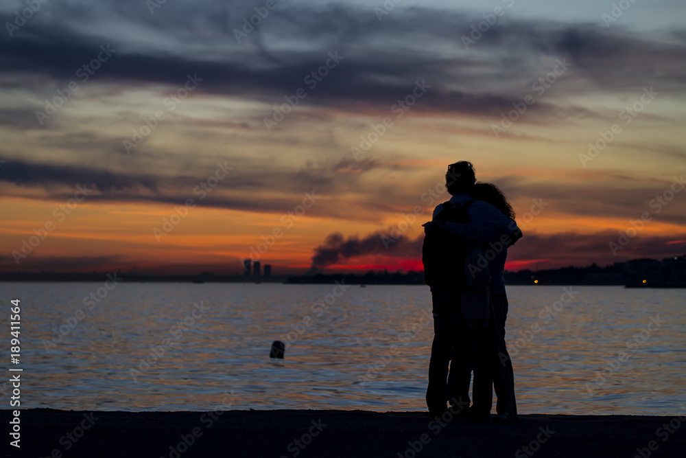 view of istanbul Turkey , sunset and spectacular istanbul colors,sky colors view of istanbul Turkey , sunset and spectacular istanbul colors,sky colors