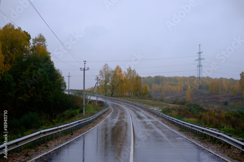 Road after rain.
