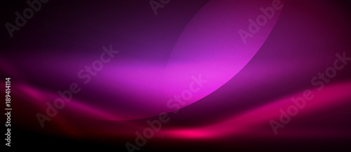 Vector glowing wave neon flowing curve background