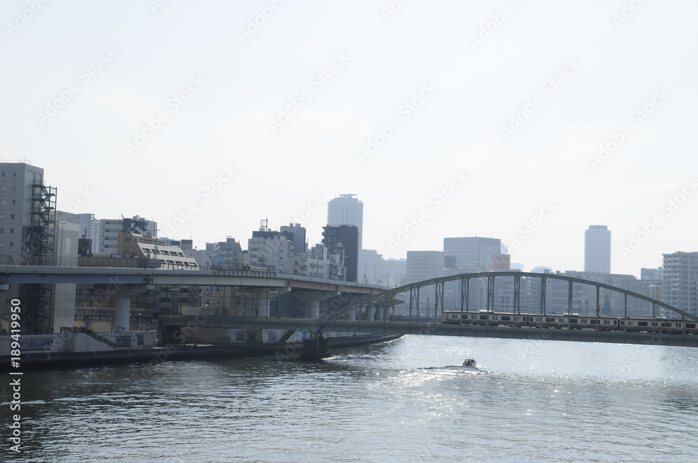隅田川の鉄橋