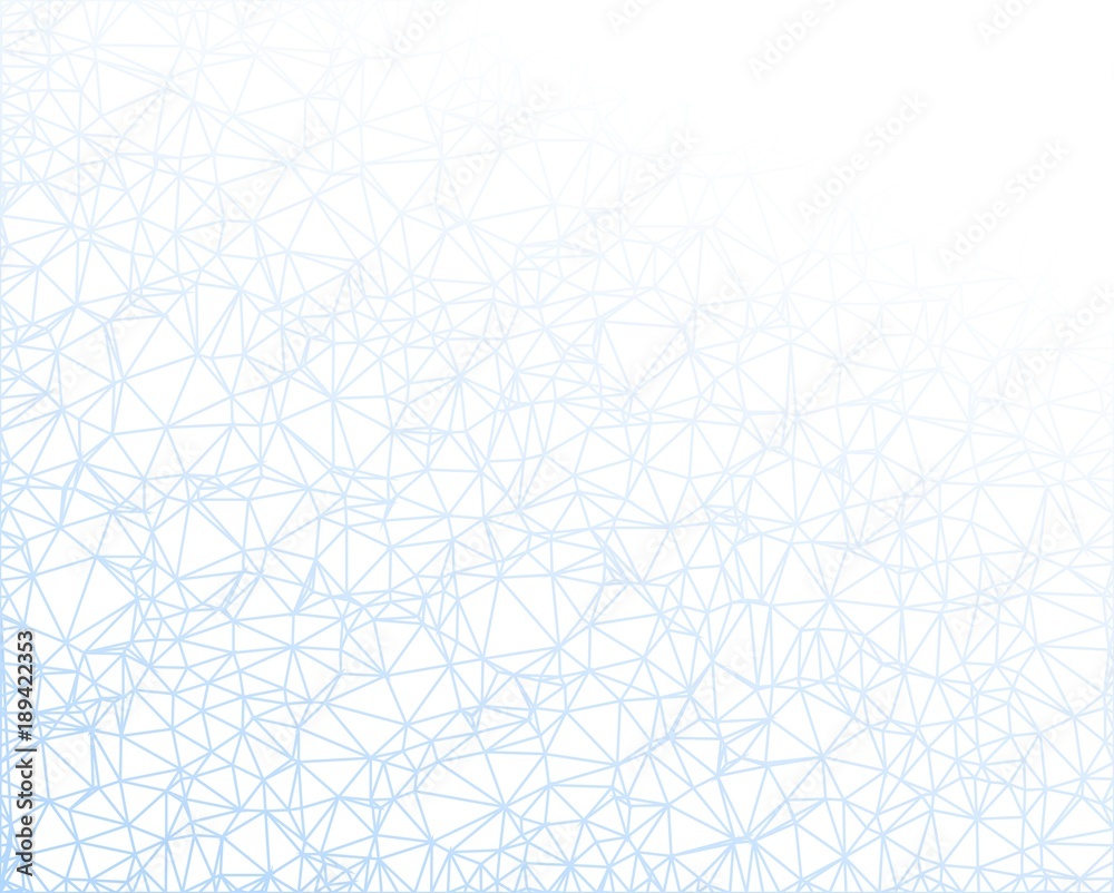 Blue Abstract Gradient Network