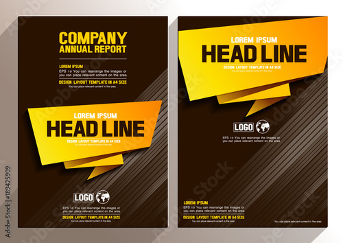 flyer brochure design. layout template background. Business Vector illustration. you can place relevant content on the area.