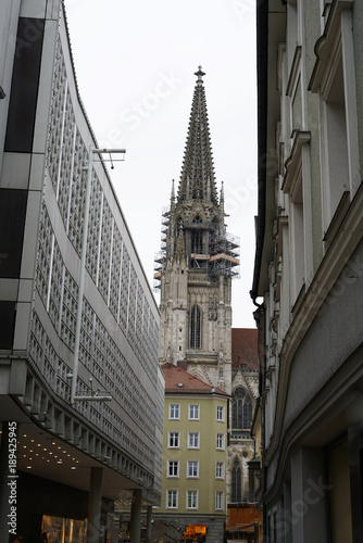 Der Dom Sankt Peter in Regensburg 
