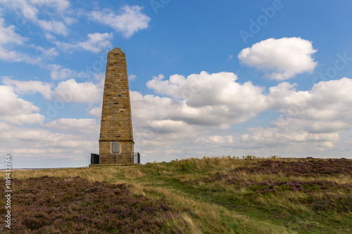 Captain Cook's Monument near Great Ayton in the North York Moors, North Yorkshire, UK