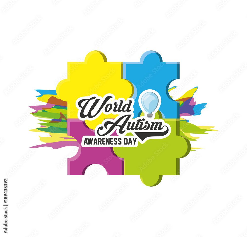 World Autism Awareness Day design World Autism Awareness Day design