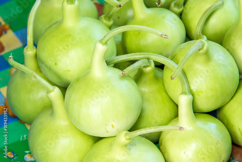 Obraz na plátně Fresh calabash fruit