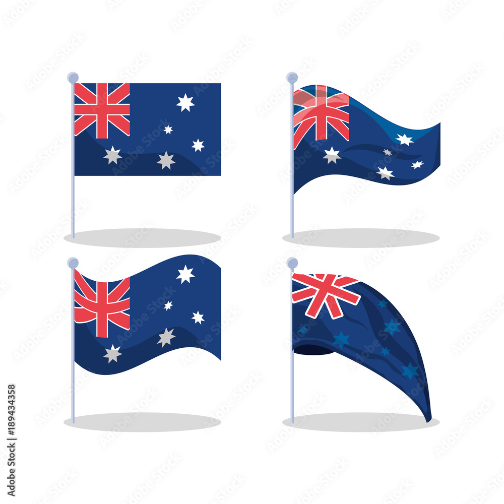 New zealand flags