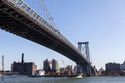 Williamsburg Bridge in Manahattan, New York