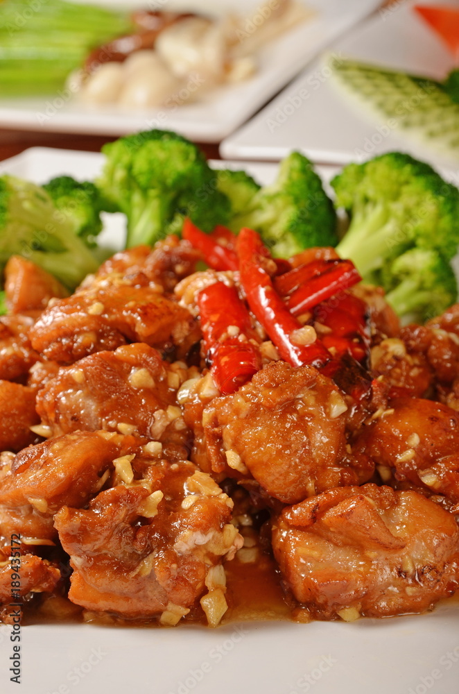 General Tso's chicken - A Popular Taiwan food
General Tso's chicken - A Popular Taiwan food