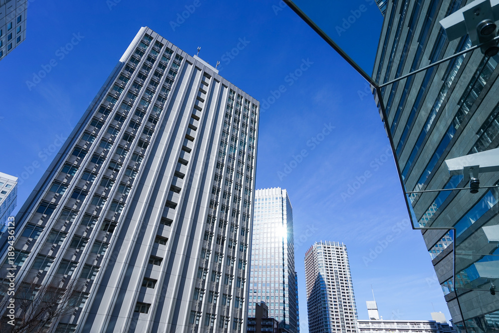 Obraz premium 高層ビル・タワーマンション