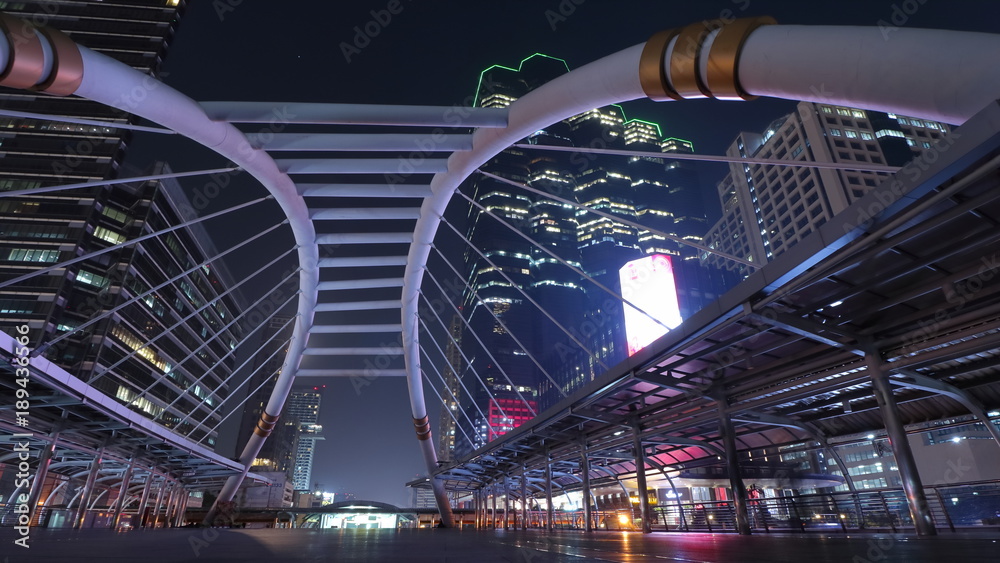 Fototapeta premium Sathorn Bangkok, Thailand