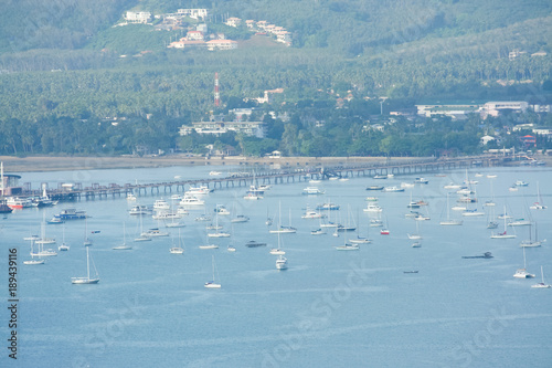 Bird eye View of Phuket Bay