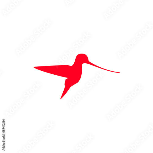 humming bird logo template