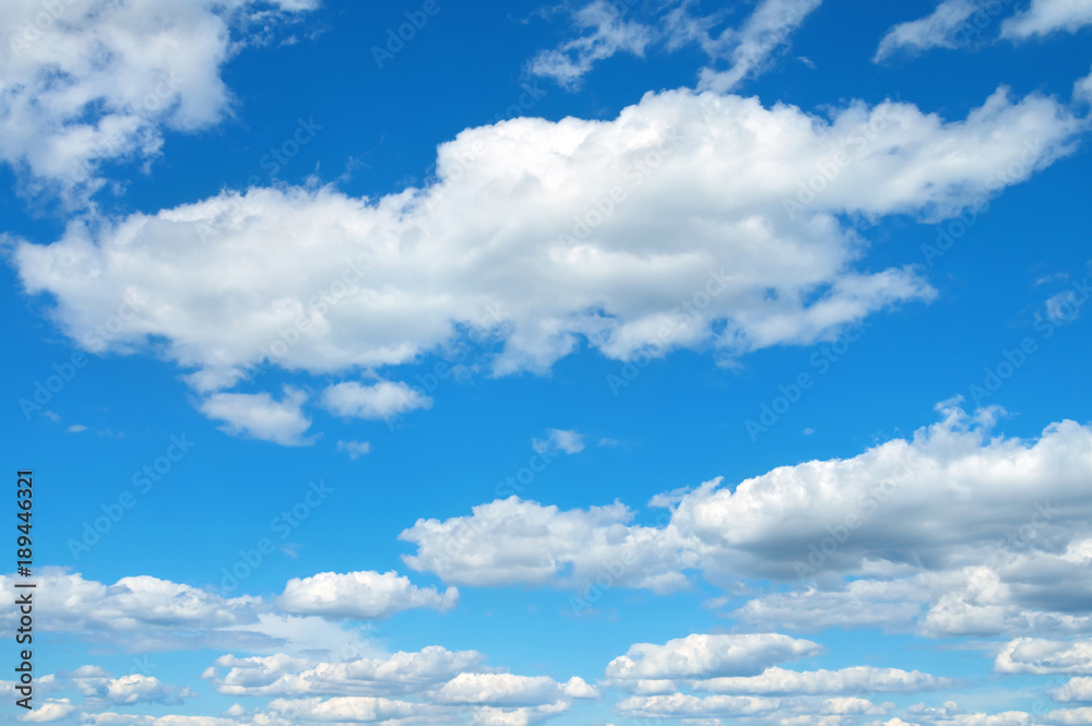 Beautiful heavenly landscape with clouds and the blue sky Beautiful heavenly landscape with clouds and the blue sky