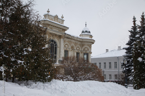 Street view in kazan, Tatarstan Russian federation