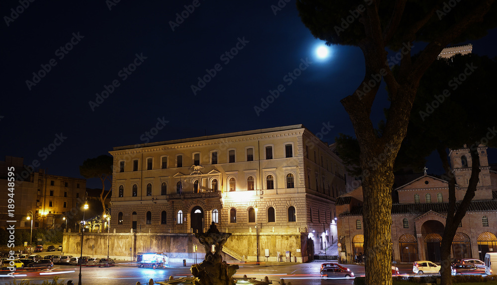 Basilica of Saint Mary in Cosmedin, home to the 