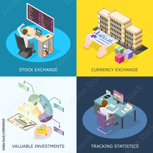 Stock Exchange 2x2 Design Concept 