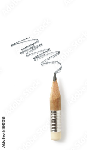 Very short pencil and trace