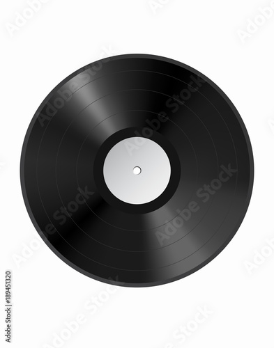 Vinyl disc mock up