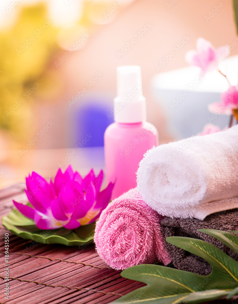 Relaxing At A Well-Being Spa Having Healthy Exotic Treatment Relaxing At A Well-Being Spa Having Healthy Exotic Treatment