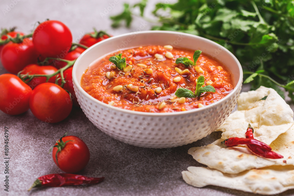 Indian Tomato Rasam with lentil, mint, cilantro and cashew Indian Tomato Rasam with lentil, mint, cilantro and cashew